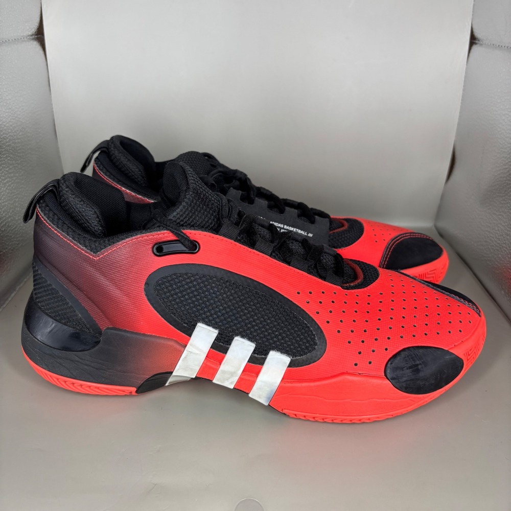 Adidas DON Issue 5 Basketball Shoes Mens 8.5 Red Black IE7787 Donovan Mitchell